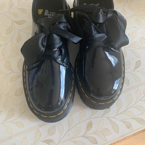 Sz 5 Black Patent Leather Holly Doc Martens